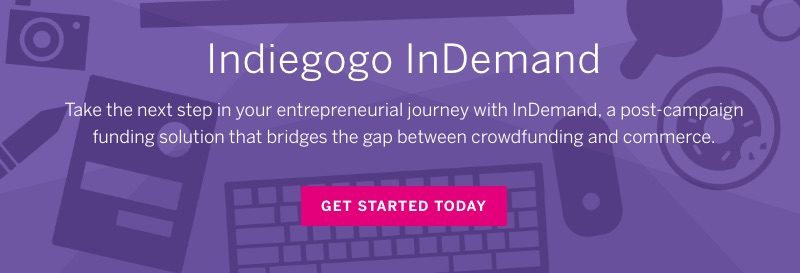 Direct-to-consumer companies increasingly rely on crowdfunding for initial capital. Indiegogo, a crowdfunding portal, now offers "InDemand" to assist startups in moving from initial raises to functioning businesses.
