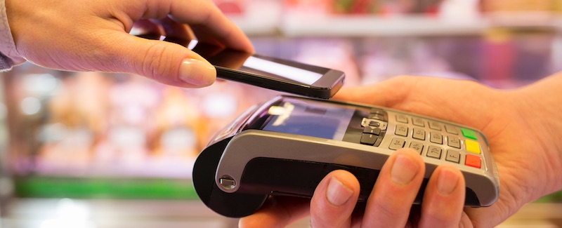 Mobile payment devices are wireless, lightweight, and easy to carry. They can expedite in-store payments and eliminate customers having to stand in line at fixed counters.