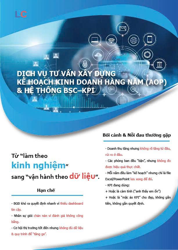 Dịch vụ tư vấn xây dựng kế hoạch kinh doanh AOP