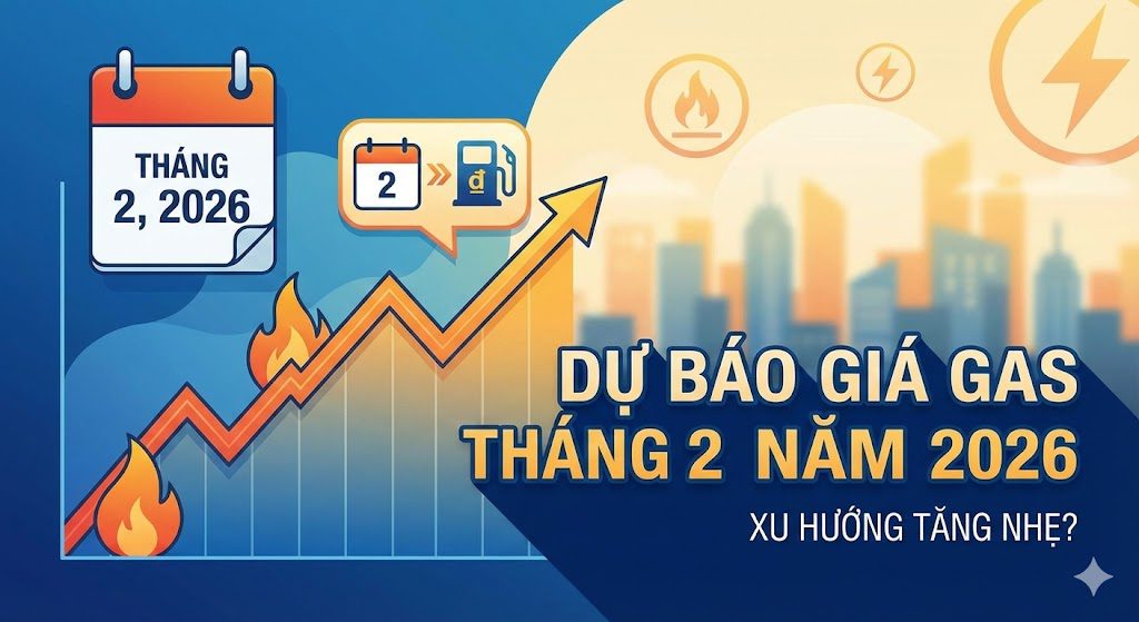 Dự báo giá gas tháng 2/2026
